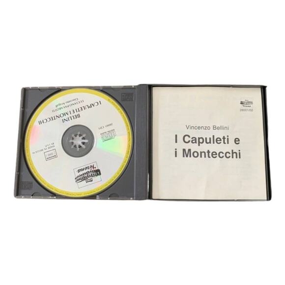 Vincenzo Bellini Luciano Pavarotti: I Capuleti E I Montecchi 2 CD Set MINT 1966 - Picture 2 of 5